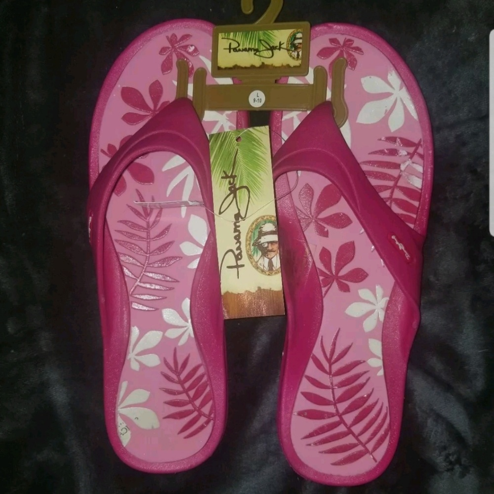 Brand new Panama Jack flip flops